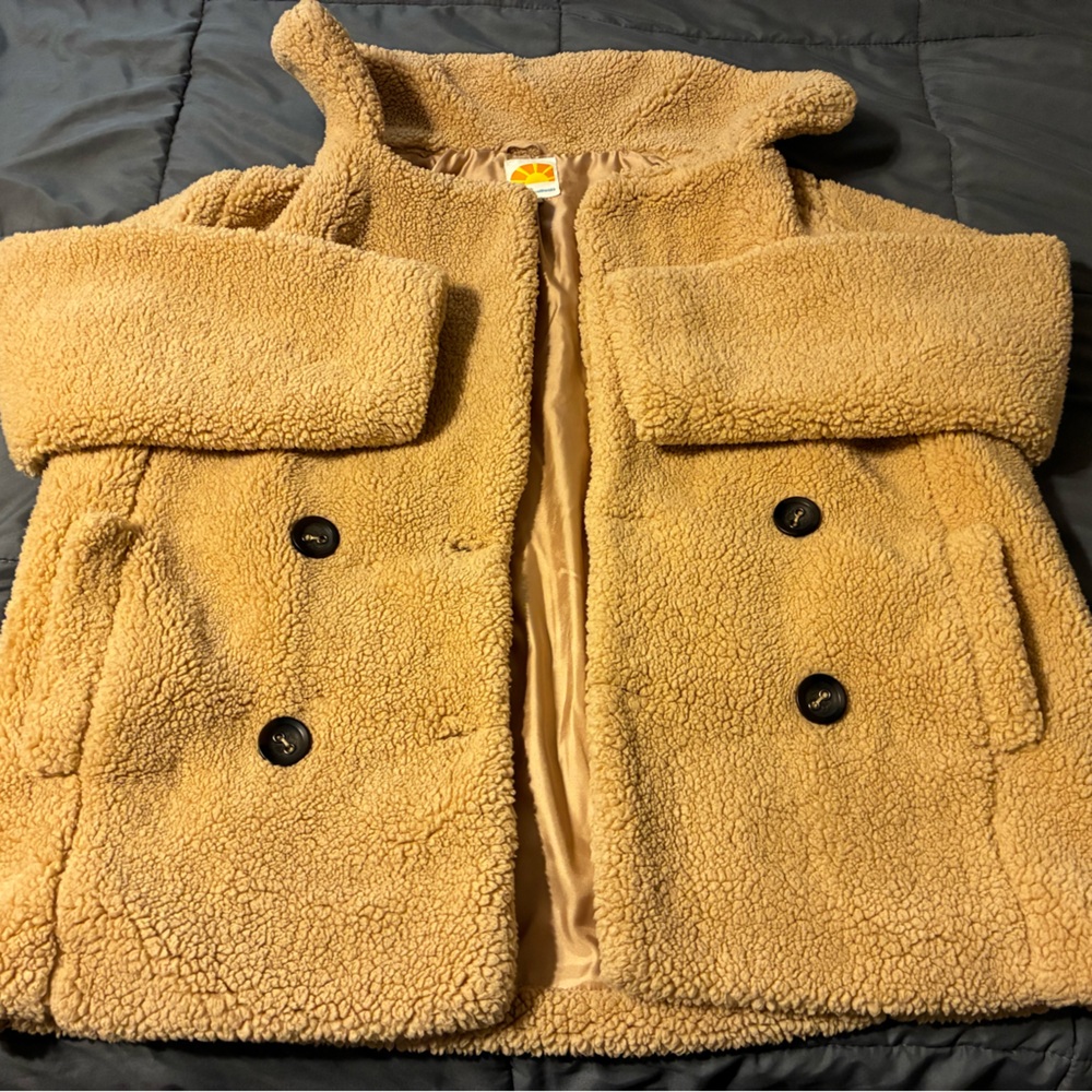 Crazy Soft & Cozy Tan C&C California Oversized Coat/Jacket